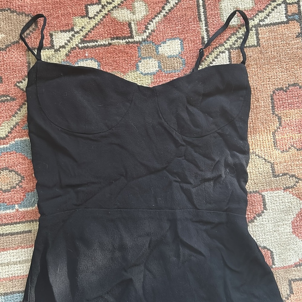 Black Spaghetti Strap Dress